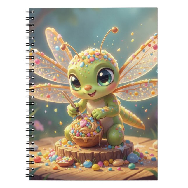 Caderno Espiral Dragonfly – Star Nectar of the Silent Night.6 (Frente)