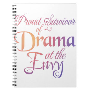 Caderno Espiral Drama na inveja - Meme da Massagem