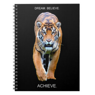 Caderno Espiral Dream Acredite em Conseguir Inspiração Motivaciona