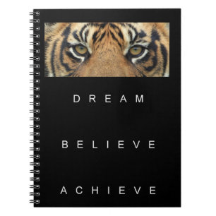 Caderno Espiral Dream Acredite em Conseguir Inspiração Motivaciona