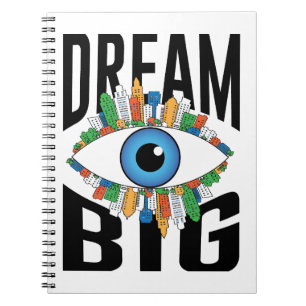Caderno Espiral Dream Big