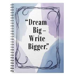 Caderno Espiral Dream Big - Escreva Maior