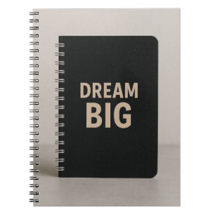 Caderno Espiral Dream Big Notebook
