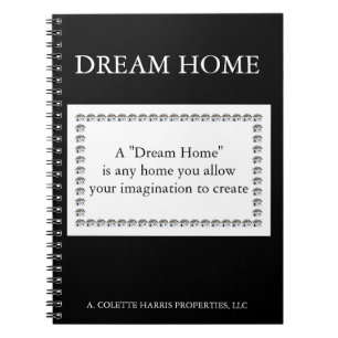 Caderno Espiral Dream Home Cote - Notebook Design 2