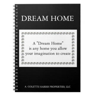 Caderno Espiral Dream Home Cote - Notebook Design 2