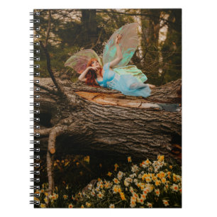 Caderno Espiral Dreamy Fairy em Fallen Tree - Notebook