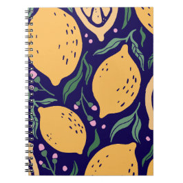 Caderno Espiral Dreamy Lemons