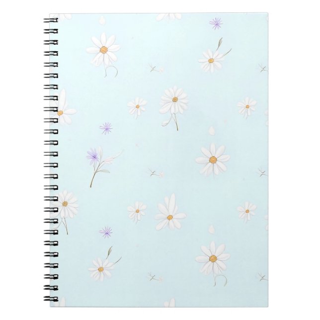 Caderno Espiral Dreamy Mint Meadow (Frente)
