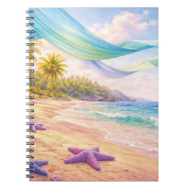 Caderno Espiral Dreamy Tropical Paradise