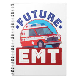 Caderno Espiral Driver de Ambulância paramédica EMT futuro