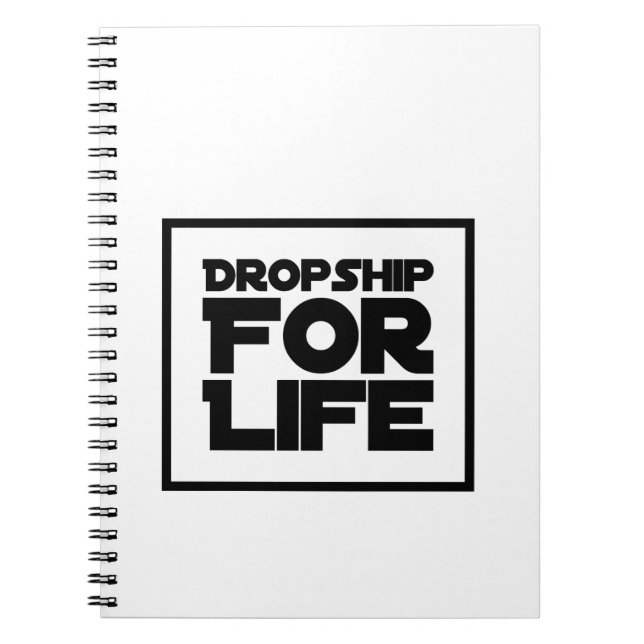 Caderno Espiral Dropship for Life (Frente)