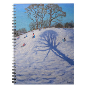 Caderno Espiral Duas sombras Bolehill Wirksworth 2009 da árvore