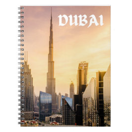 Caderno Espiral Dubai