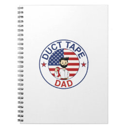 Caderno Espiral Duct Tape Dad - Spiral Notebook