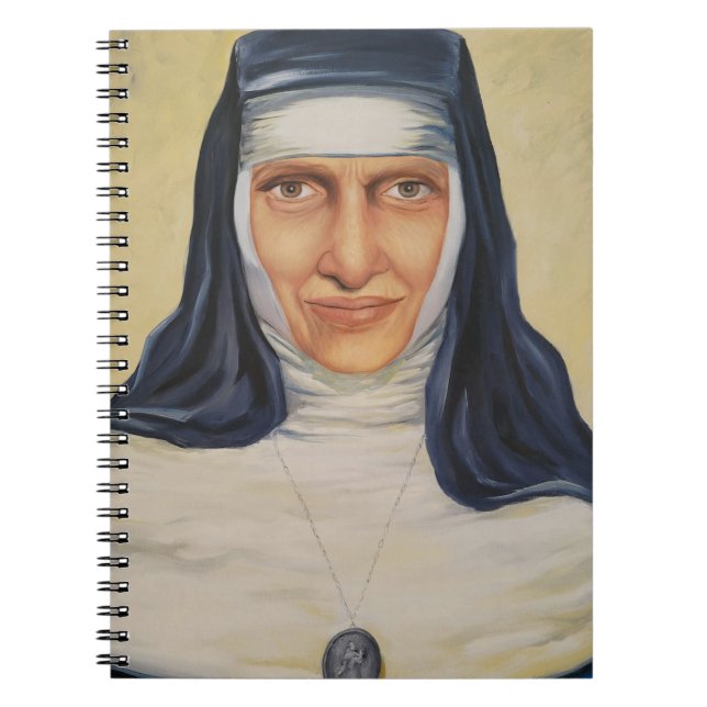 Caderno Espiral Dulce santo dos Pobres (Frente)