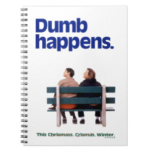 Caderno Espiral Dumb e Dumber   Acontecimentos De Dumb