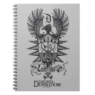 Caderno Espiral Dumbledore's Crest