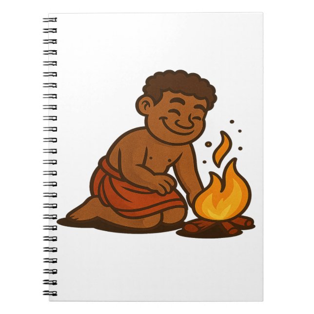 Caderno Espiral Dumi Fire Keeper (Frente)