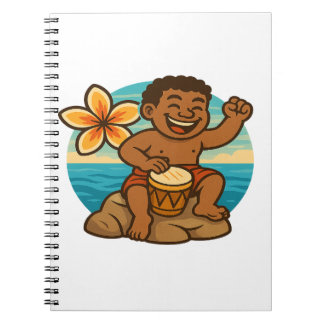 Caderno Espiral Dumi Ocean Drummer