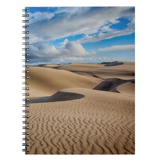 Caderno Espiral Dunas infinitas (Frente)
