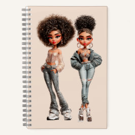 Caderno Espiral Duo Glow Getter