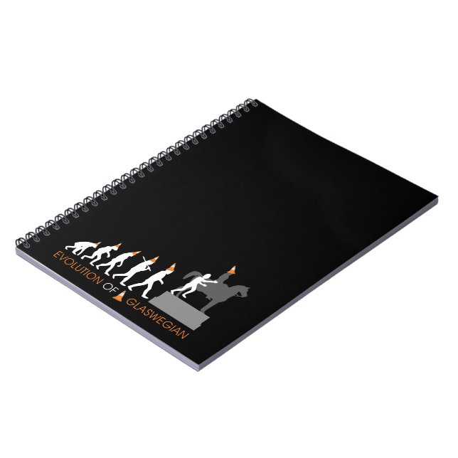 Caderno Espiral Duque de Glasgow Traffic Cone Hat de Wellington (Left Side)