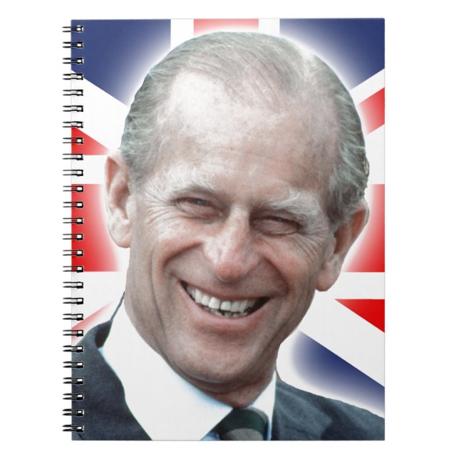Caderno Espiral Duque HRH de Edimburgo - Excelente! (Frente)