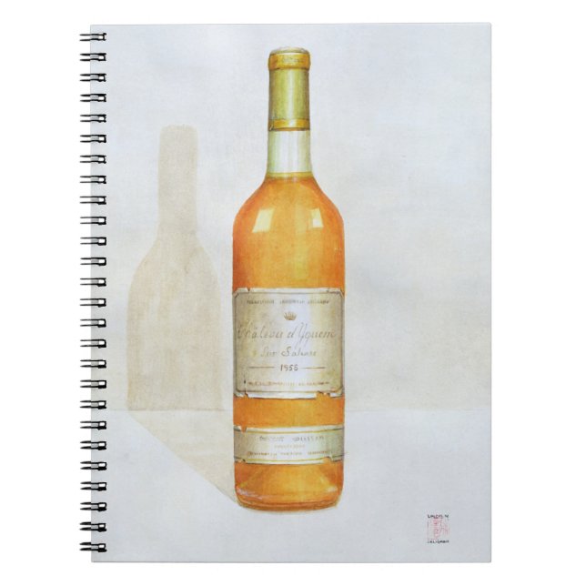 Caderno Espiral d'Yquem 2003 do castelo (Frente)
