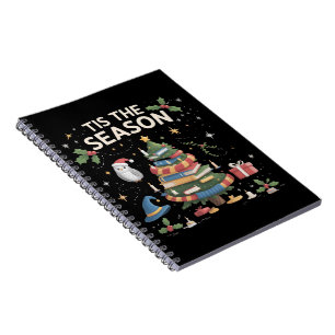 Caderno Espiral É a Temporada da Escola de Magia do Natal Aconcheg