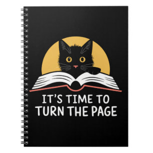 Caderno Espiral É Hora de Virar a Página Kamala Harris Política