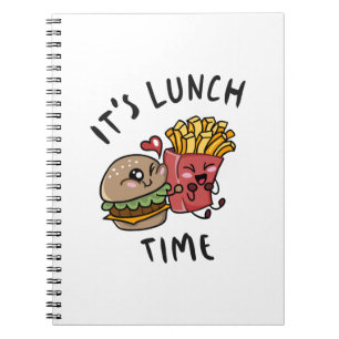 Caderno Espiral É hora do almoço