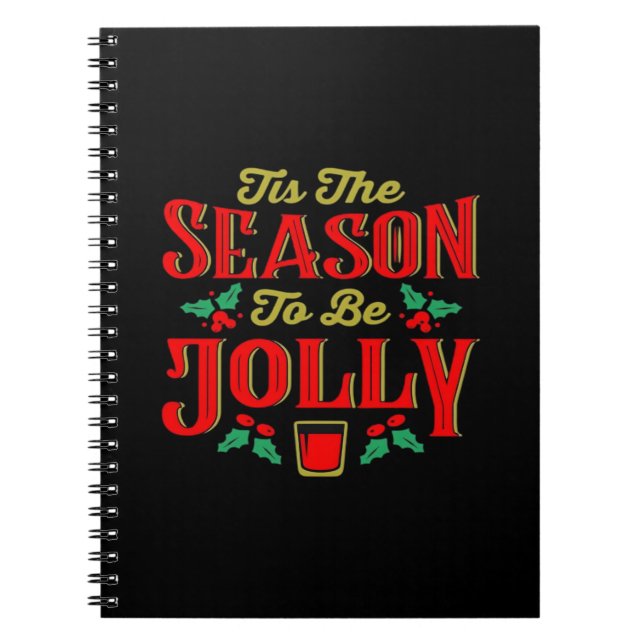 Caderno Espiral É Natal, É a Estação  (Frente)