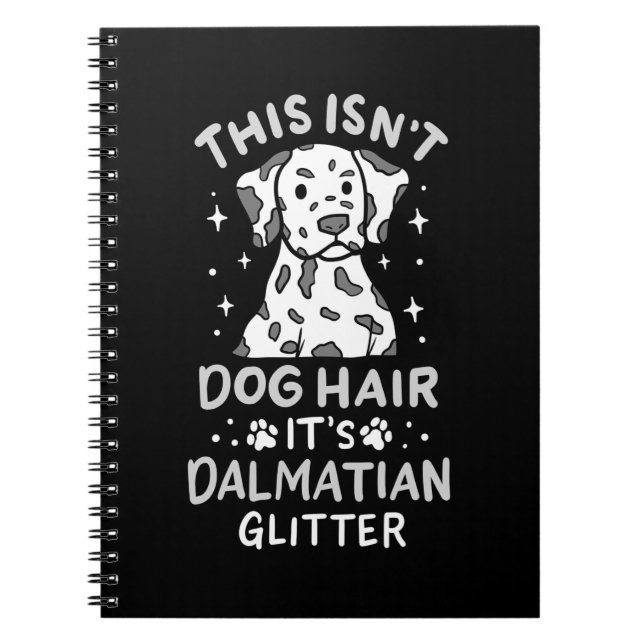 Caderno Espiral É O Cachorro Dalmático (Frente)