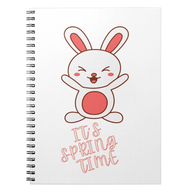 Caderno Espiral É Primavera (Frente)