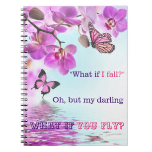 Caderno Espiral E se eu cair no rico do notebook