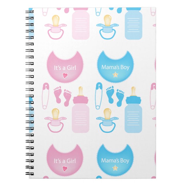 Caderno Espiral é um menino (Frente)