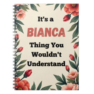 Caderno Espiral É uma Coisa de Bianca que Você Não Entenderia