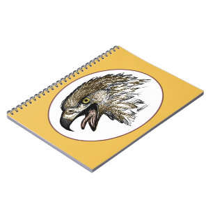 Caderno Espiral Eagle Gritando