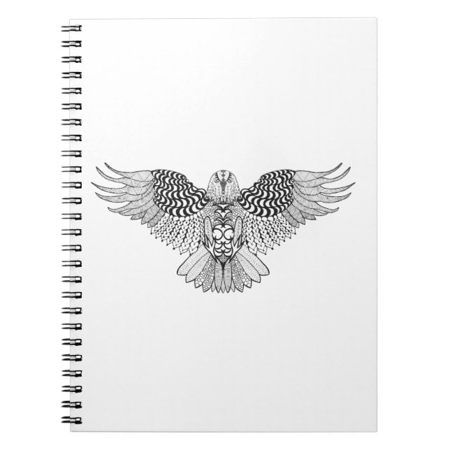 Caderno Espiral Eagle inspirado 2 (Frente)
