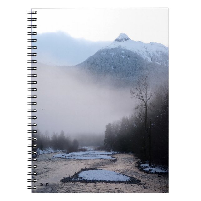 Caderno Espiral Eagles Notebook Canadian Landscape Diário (Frente)