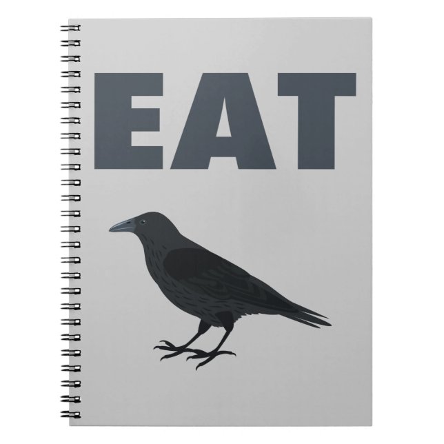 Caderno Espiral Eat Crow (Frente)
