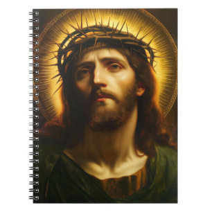 Caderno Espiral Ecce Homo Jesus Cristo com Coroa de Espinhos