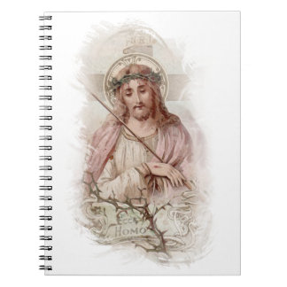 Caderno Espiral Ecce Homo, veja o homem