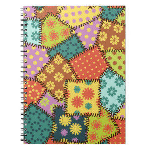 Caderno Espiral Eclectic Patchwork (Correção Eclética): Diversa Co