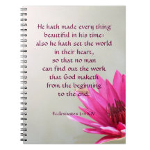 Eclesiastes 3:11 Tudo bonito em Seu tempo