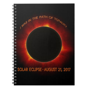 Caderno Espiral Eclipse Solar