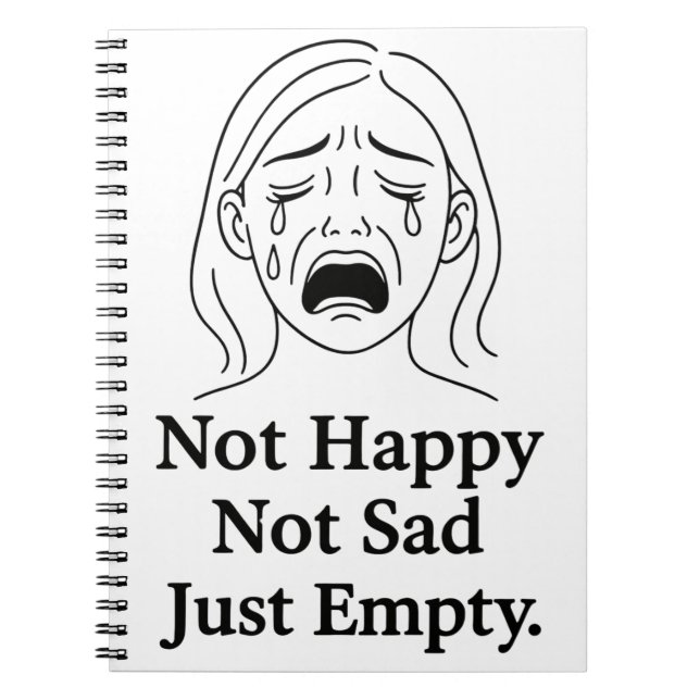 Caderno Espiral Ecos Vazios (Frente)