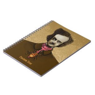 Caderno Espiral Edgar com Inseto Dourado