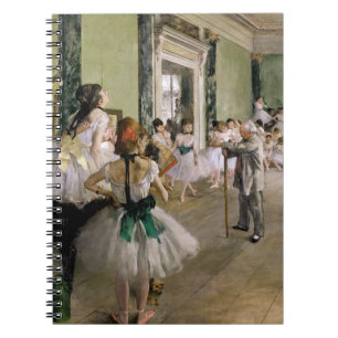 Caderno Espiral Edgar Degas - A Classe da Dança