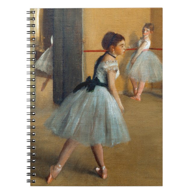 Caderno Espiral Edgar Degas A Dança Foyer na Ópera (Frente)